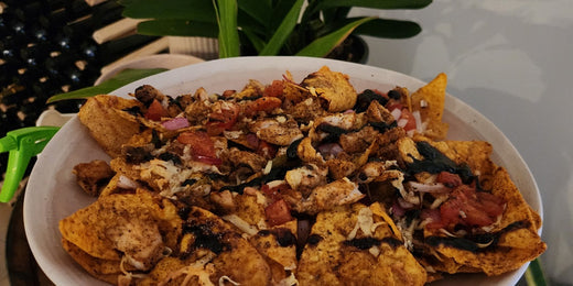 Spicy Grape Sauce Nachos!