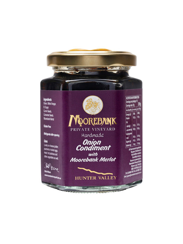 Onion Condiment with Merlot